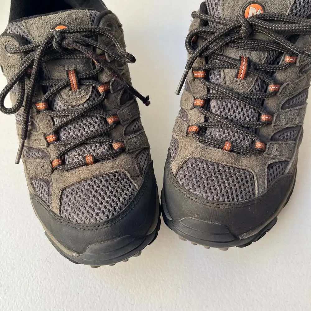 Merrell Moab 2 Shoes Men's Size 9 Waterproof Vibram Trail Hiking Outdoors J06029